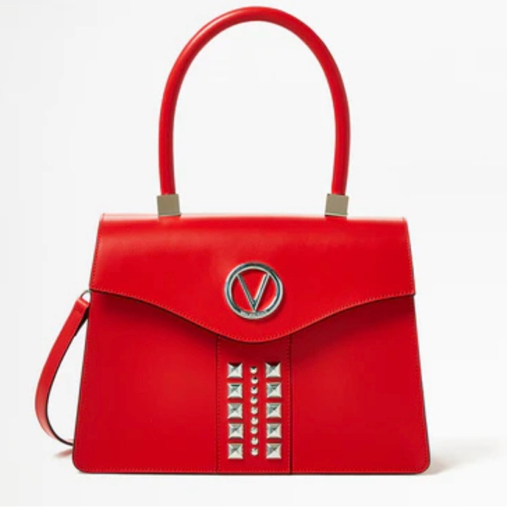 Valentino by Mario Valentino Melanie Leather Satchel - Picture 1 of 6